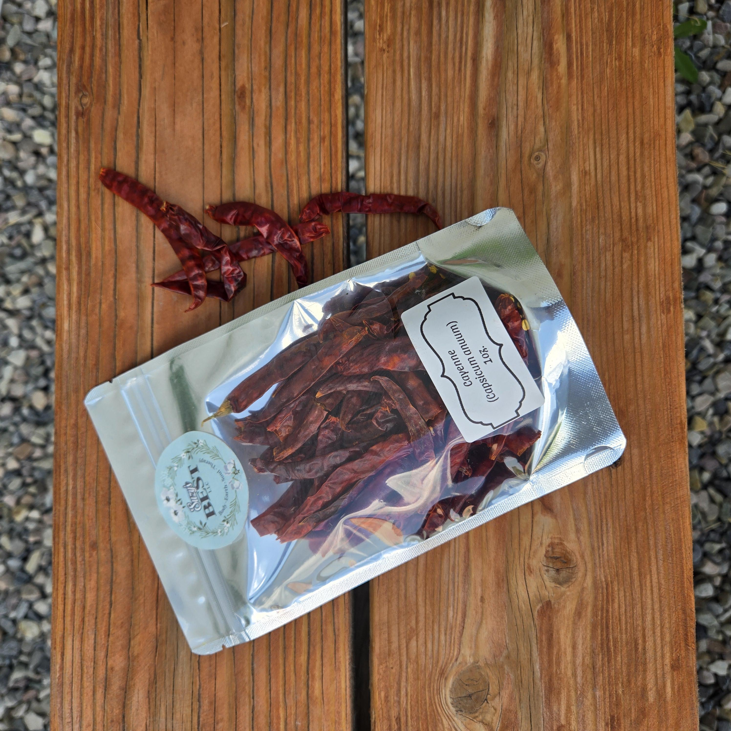 Whole Cayenne Dried Peppers